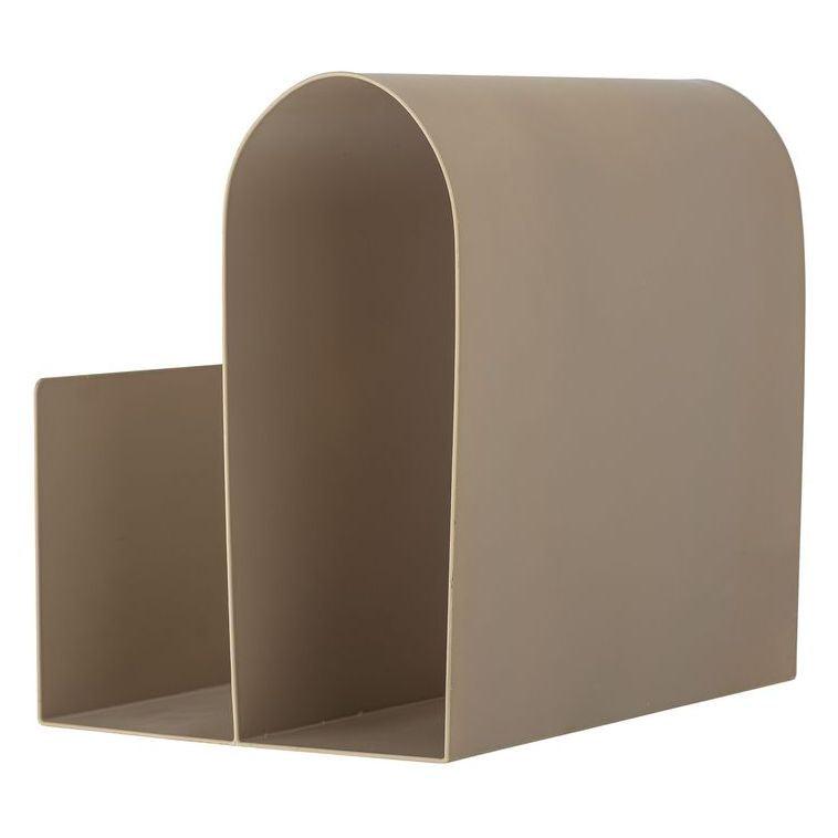 Enya Metal Magazine Holder - Brown - Trit House