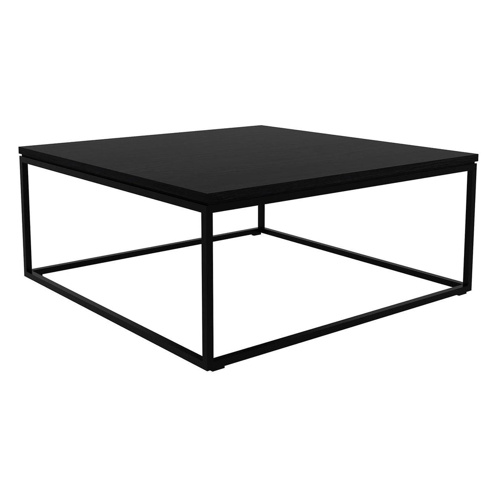 Ethnicraft Oak Thin Square Coffee Table - Trit House