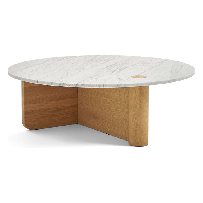 Pivot Round Marble Coffee Table – Trit House